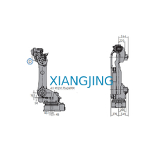 Ось 6 использовала руку робота Yaskawa с полезной нагрузкой Gripper для промышленного робота 180kg