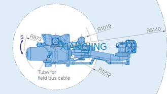 YASKAWA GP165R использовало роботы руки полезной нагрузки 3143mm руки 165kg робота